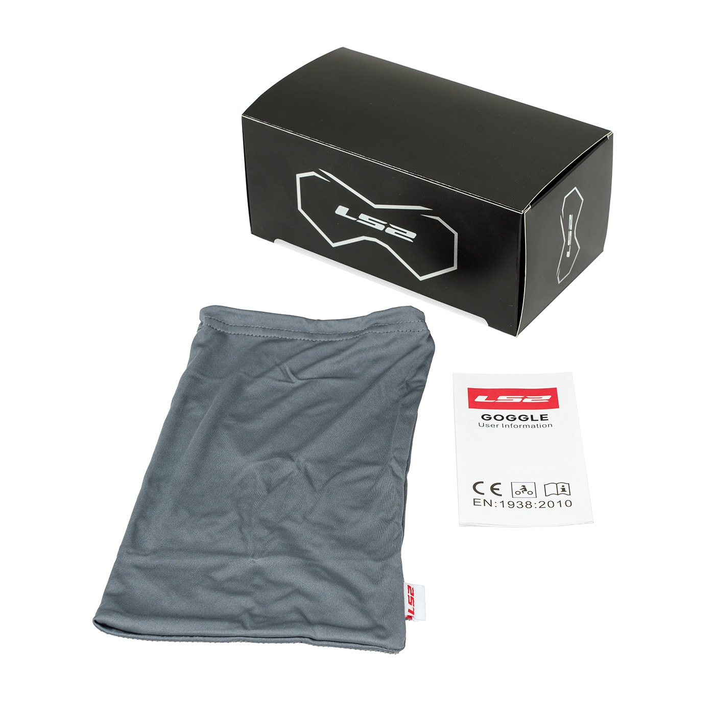 LS2 CHARGER GOGGLE H-V ORANGE WITH IRIDIUM VISOR