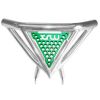 XRW FRONT BUMPER XR10 POLISHED PHD GREEN