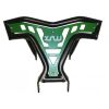 XRW FRONT BUMPER X16 BLACK PHD GREEN