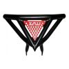XRW FRONT BUMPER XR10 BLACK PHD RED