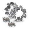 XRW REAR WHEEL SPACERS - 45mm Ø115 - Ø110