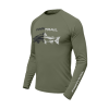 Finntrail Longsleeve Wave Fish Khaki