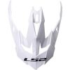 LS2 MX470 PEAK GLITTER WHITE