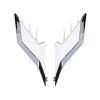 LS2 FF900 AIR VENT BACK GLITTER WHITE