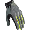 LS2 DART 2 MAN GLOVES GREY H-V YELLOW