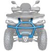 XRW FRONT BUMPER ALU SX5 BLUE RAL 5012 - SEGWAY SNARLER AT5 S / L