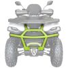 XRW FRONT BUMPER ALU SX5 DREAM GREEN 6584 - SEGWAY SNARLER AT5 S / L