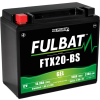 FULBAT GEL Battery 12V/18Ah FTX20-BS (YTX20-BS) ACCESS SHADE, XTREME, ARCTIC CAT, HARLEY DAVIDSON