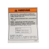 LABEL, TIRE PRESSURE