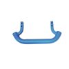 Blue rear armrest assembly