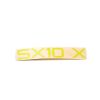 SX10 X DECAL (GREEN 64 INCH)
