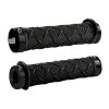 ODI GRIPS X-TREME ATV grips 130mm Black w/Black LOCK-ON Bonus Pack Black W/Black Clamps