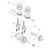 Crankshaft connection rod&piston assembly