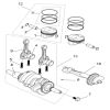 Crankshaft connection rod&piston assembly.