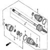 FRONT LEFT DRIVE AXLE （FOR 4WD）