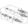 FRONT RIGHT DRIVE AXLE （FOR 4WD）
