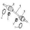 REAR RIGHT DRIVE AXLE（XL）