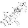BRAKE CALIPER,R.FR 0F EUROPE BRAKING SYSTEM