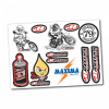 MAXIMA Decal Sheet - Maxima Vintage / Size 8.5" x 6" (22cm x 15.5cm)