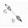 FRONT LEFT DRIVE AXLE