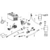 BATTERY、HORN、RELAY、RECTIFIER