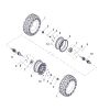 WHEEL REAR (NORMAL ALLOY RIM, 26X10-14)