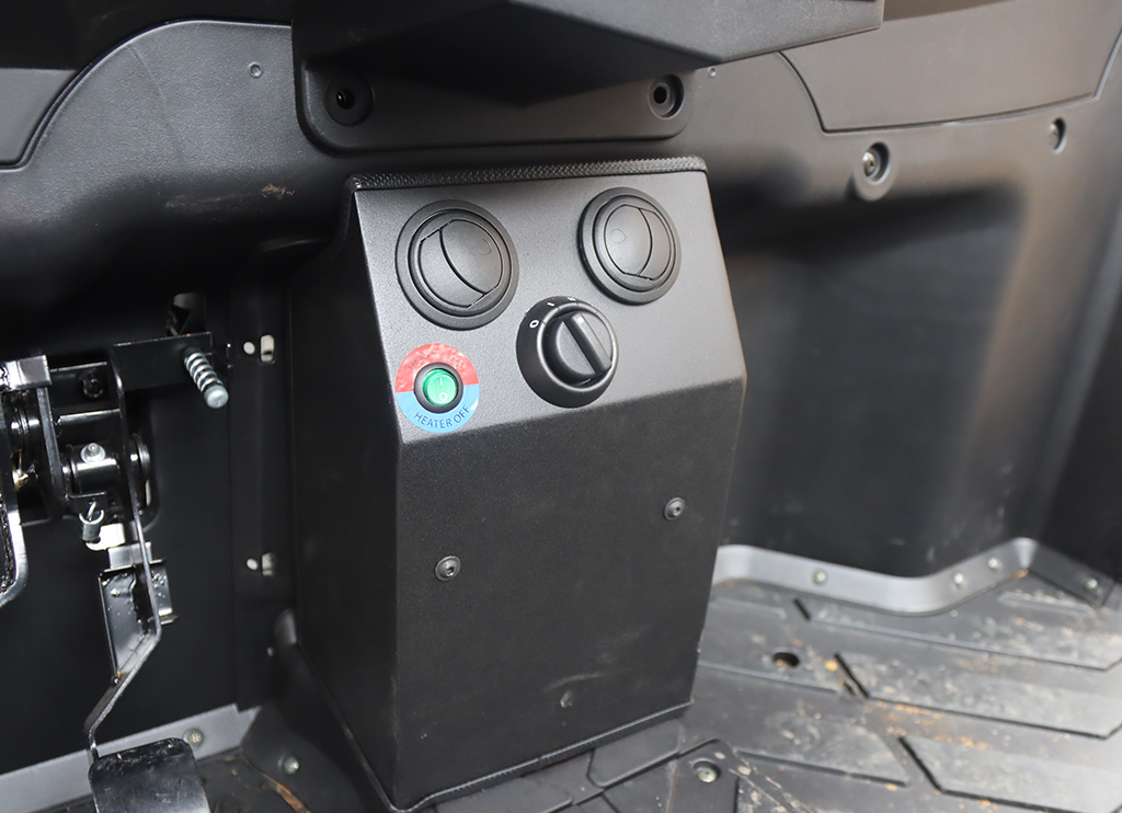 Kompletní kabina včetně topení pro LINHAI UTV 1100 DIESEL