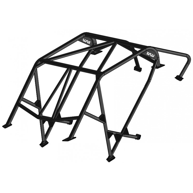 XRW ROLL CAGE FMP 2 (HOMOLOGATED) BLACK - CAN-AM MAVERICK X3 XRS