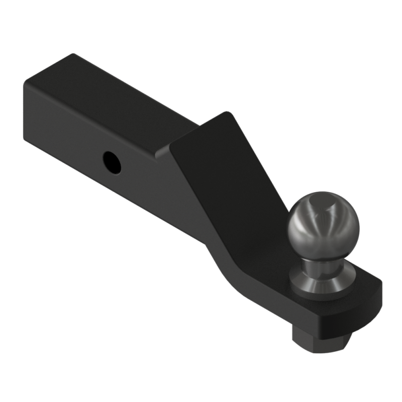 XRW TRAILER HITCH BALL MOUNT STL BLACK