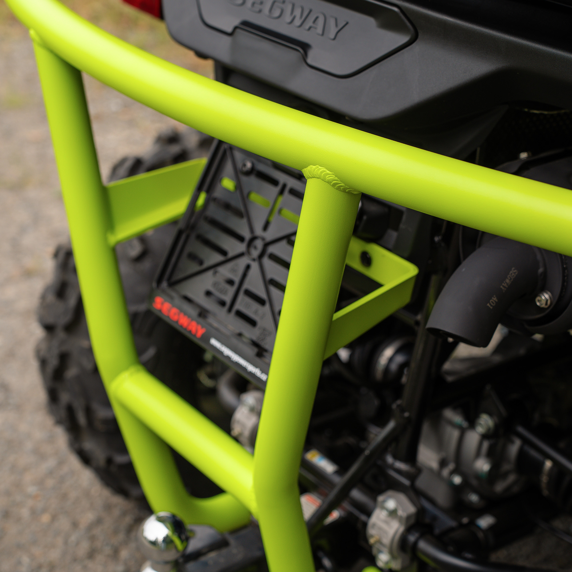 XRW REAR BUMPER ALU SX6 DREAM GREEN 6584 - SEGWAY SNARLER AT5 S / L