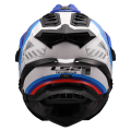 LS2 MX701 EXPLORER HEXA WHITE BLUE RED-06 S