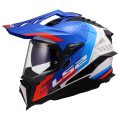 LS2 MX701 EXPLORER HEXA WHITE BLUE RED-06 S