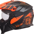 LS2 OF606 DRIFTER GAS GREY ORANGE-06 XXL