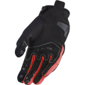 LS2 DART 2 MAN GLOVES BLACK RED S
