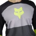 FOX 180 Flow Jersey - XS, Black/Yellow