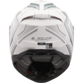 LS2 FF811 VECTOR II ALIZER M.WHITE SILVER-06 L