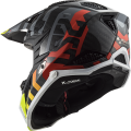 LS2 MX703 C X-FORCE BARRIER H-V YELLOW RED-06 M