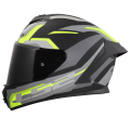 LS2 FF820 RAPID III HYPER BLACK H-V YELLOW S