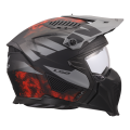 LS2 OF606 DRIFTER GAS GREY RED-06 XXL