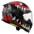LS2 FF812 KID PUNK GREY RED S