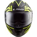 LS2 FF320 STREAM EVO JINK MATT BLACK YELLOW XXL