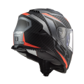 LS2 FF800 STORM RACER MATT TITANIUM FLUO XXL