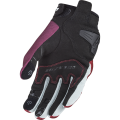 LS2 DART 2 LADY GLOVES BLACK RED GREY XS