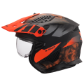 LS2 OF606 DRIFTER GAS GREY ORANGE-06 XXL