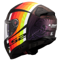 LS2 FF811 VECTOR II FREEDOM BLACK CHAMELEON-06 XS