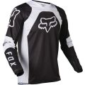 FOX 180 Lux Jersey - Black/white MX22