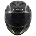 LS2 FF818 STORM III DYNAMO BLACK H-V YELLOW S