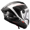 LS2 FF805 THUNDER GP AERO RAUTE WHITE GREY-06 M