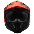 LS2 OF606 DRIFTER GAS GREY ORANGE-06 XXL