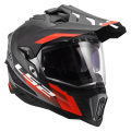 LS2 MX701 EXPLORER HEXA BLACK RED GREY-06 S